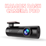 HALCON Car Dash Camera Pro 2K 1296P WiFi Dash Cam | 175° Wide Angle | Night Vision | Emergency Recording | Supports 256GB SD Card | Super Capacitor | GPS Logger