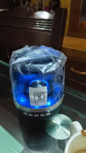 HALCON FF92 Mini Aura Bluetooth Speaker | Portable Wireless Speaker | Bluetooth 5.1 | Deep Bass | Rechargeable photo review