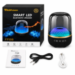 HALCON FF06 Wireless Bluetooth Speaker | 150W Portable Speaker | Bluetooth, USB, TF Card & AUX | RGB LED Light - Image 2