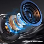 HALCON FF92 Mini Aura Bluetooth Speaker | Portable Wireless Speaker | Bluetooth 5.1 | Deep Bass | Rechargeable - Image 4
