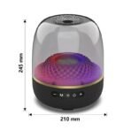 HALCON FF06 Wireless Bluetooth Speaker | 150W Portable Speaker | Bluetooth, USB, TF Card & AUX | RGB LED Light - Image 3