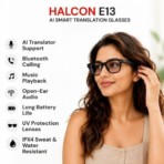 HALCON E13 AI Smart Translation Glasses | Bluetooth Calling | Music | AI Assistant | Smart Sports Sunglasses - Image 3
