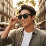 HALCON A01 Smart Audio Glasses | Wireless Calling & Music Playback | Bluetooth 5.0 | Anti-Blue Light / Sunglasses - Image 3