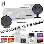 HALCON Car Dash Camera Pro 2K 1296P WiFi Dash Cam | 175° Wide Angle | Night Vision | Emergency Recording | Supports 256GB SD Card | Super Capacitor | GPS Logger - Image 6
